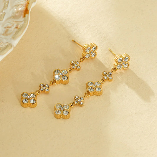 Boucles d'oreilles Iris